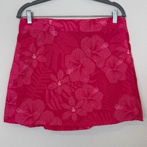 Rip‎ Skirt Hawaii Women's Wrap Mini Athletic Skirt Pink Tropics Floral